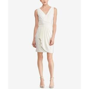 American Living Womens Draped Jersey Dress Size 4